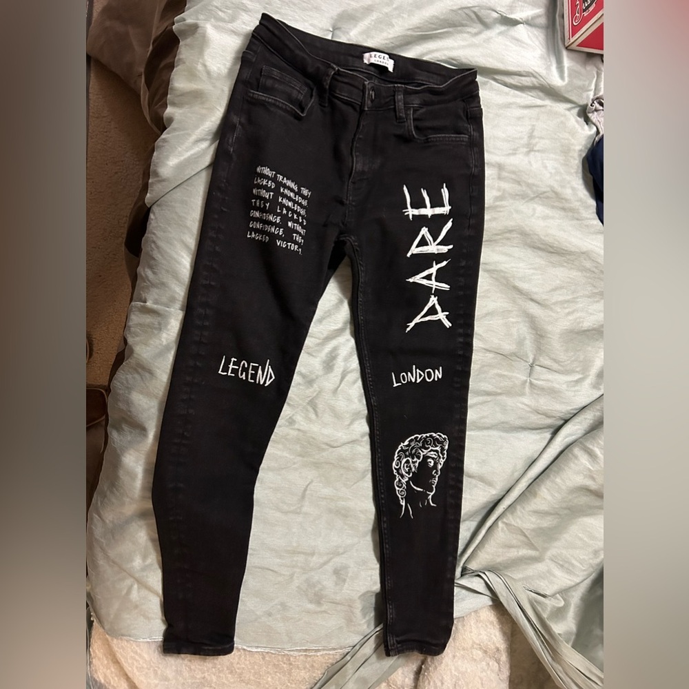 Legend london designer skinny jeans